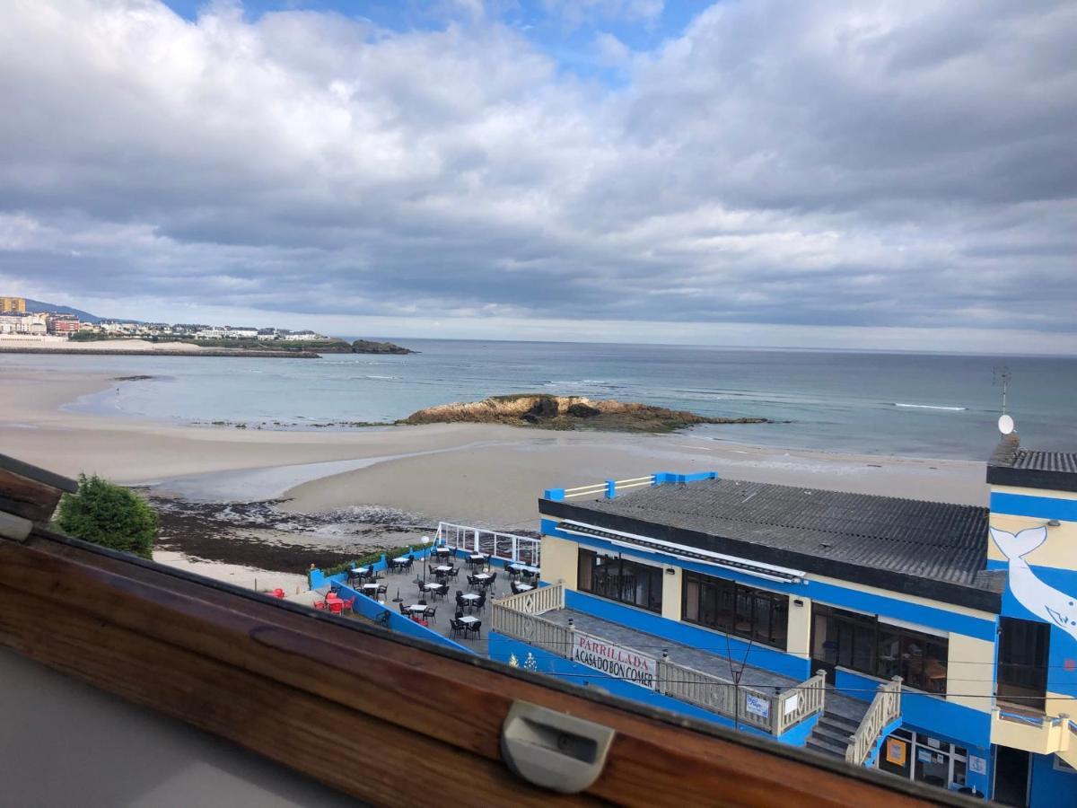 Apartamento Con Hermosas Vistas A La Playa Del Altar Sieiro 外观 照片